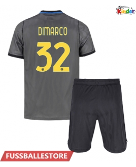 Günstige Inter Milan Federico Dimarco #32 3rd trikot Kinder 2026-27 Kurzarm (+ Kurze Hosen)